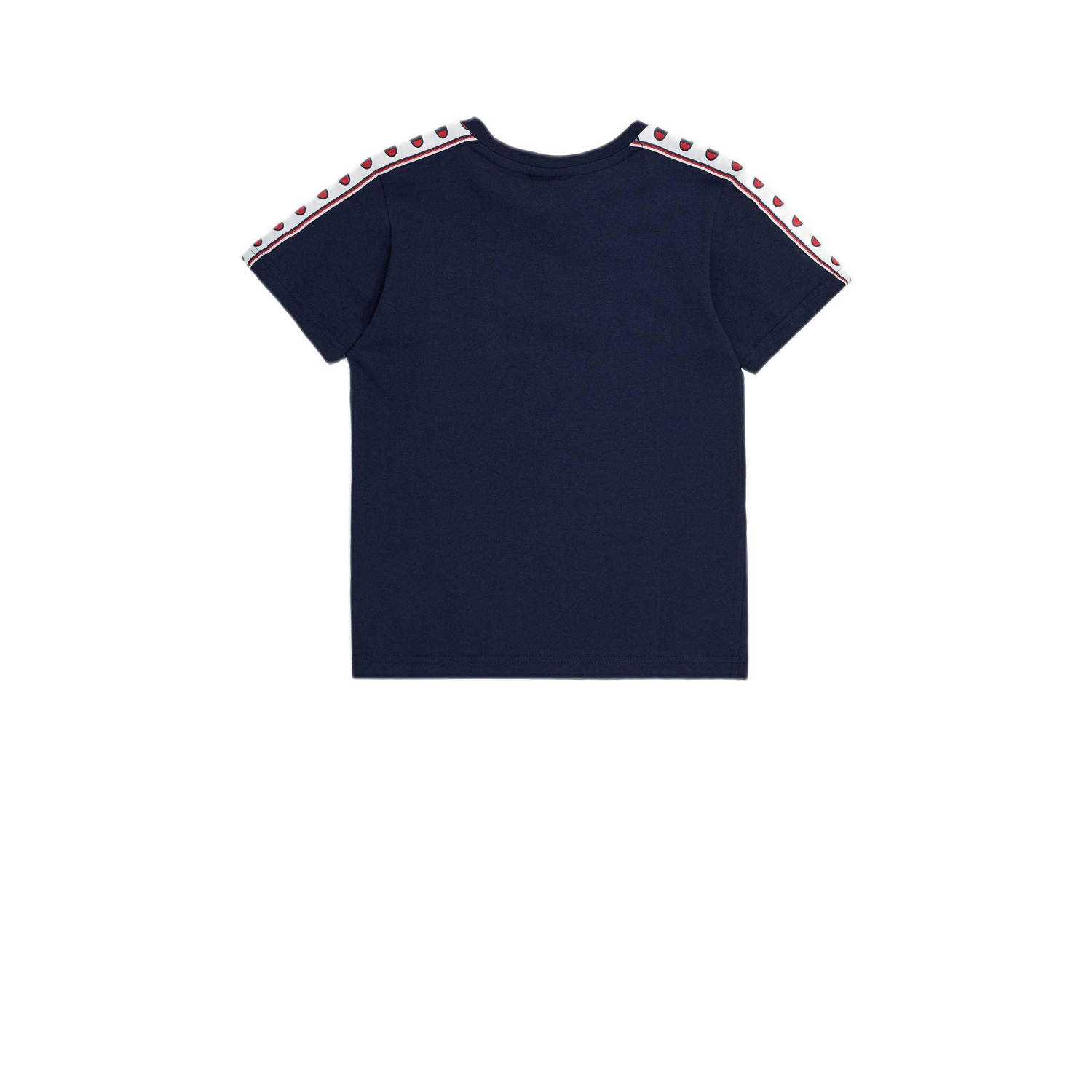 Champion T-shirt met logo donkerblauw