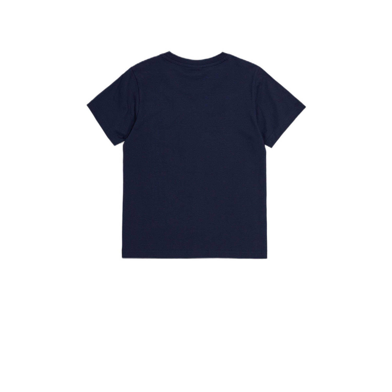 Champion T-shirt met logo donkerblauw