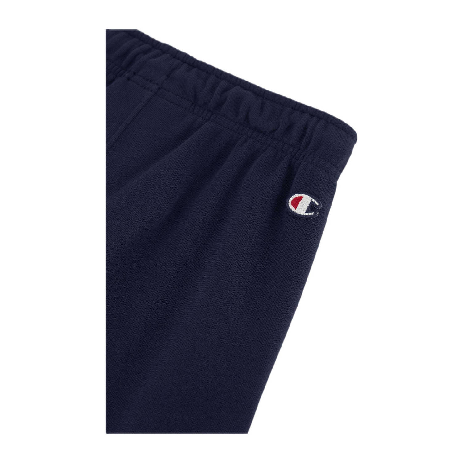 Champion sweatshort met logo donkerblauw