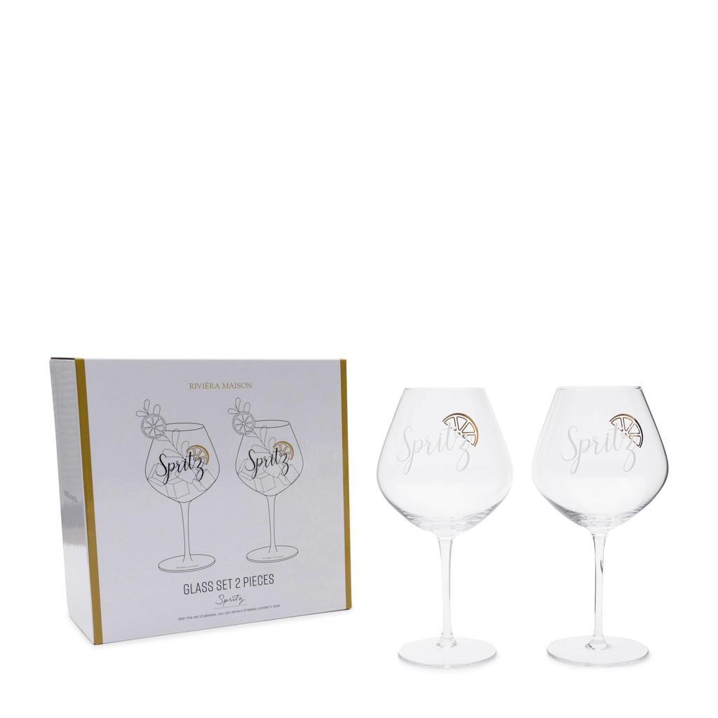 Riviera Maison Spritz Cocktailglas Set Van 2 Wehkamp 6372