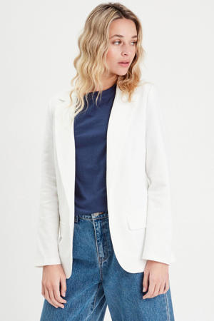 getailleerde blazer ecru