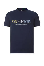 thumbnail: Jan Vanderstorm +FIT Collectie regular fit T-shirt BERGTHOR Plus Size met printopdruk donkerblauw