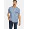 Jan Vanderstorm +FIT Collectie T-shirt GODBERT Plus Size lichtblauw