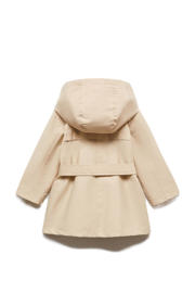 thumbnail: Mango Kids coat zomer pastelbruin
