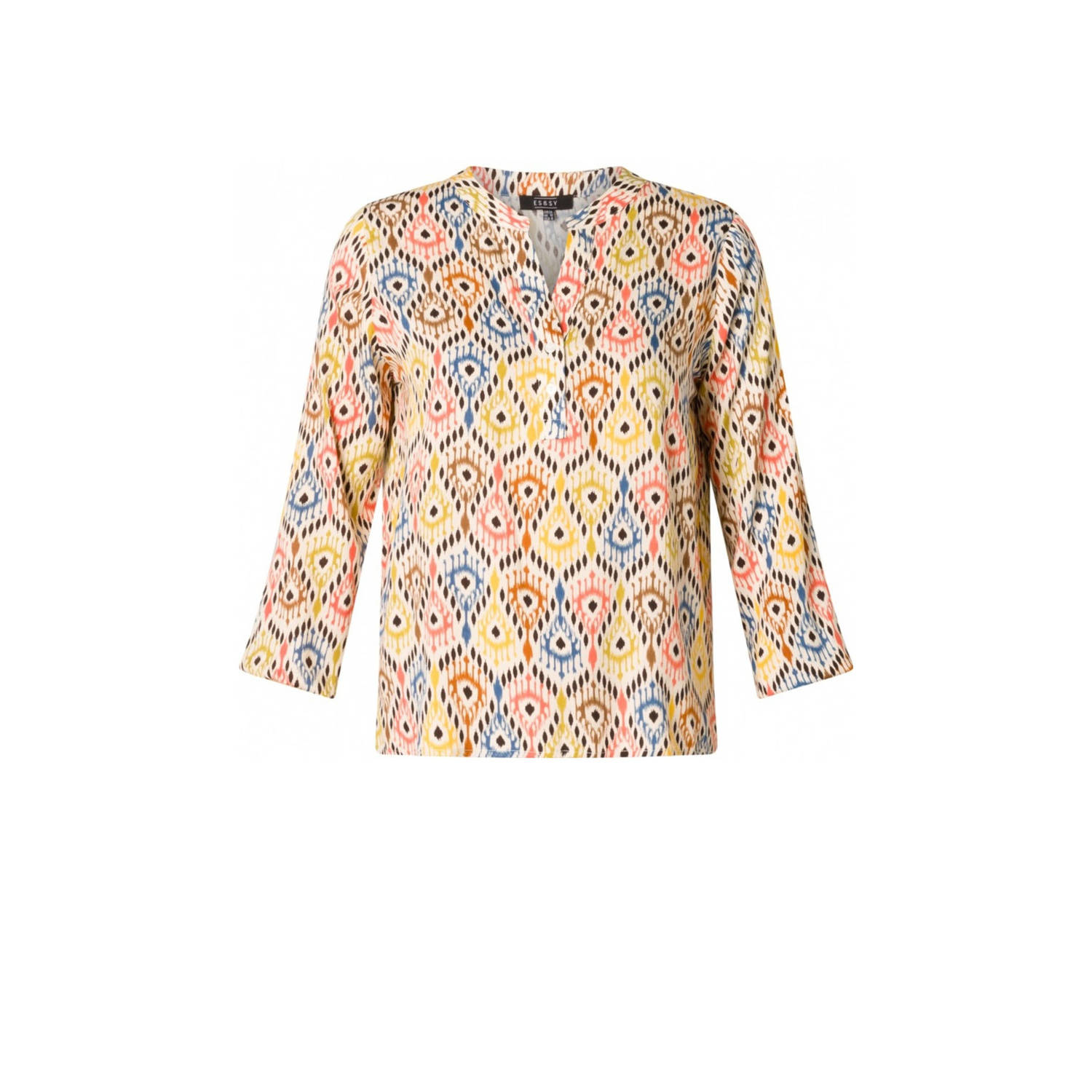 ES&SY blousetop met all over print multi