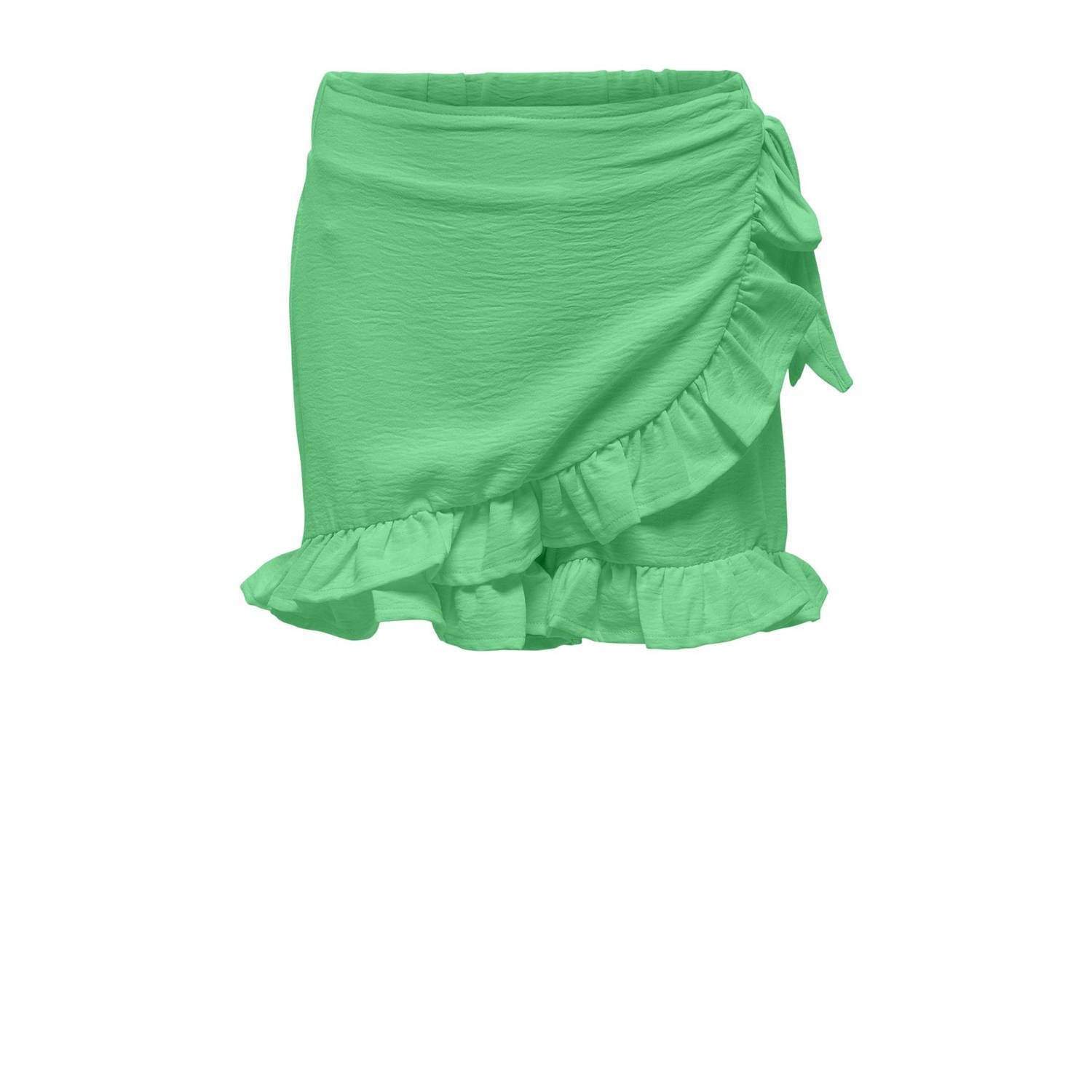 Only KIDS GIRL skort KOGMETTE heldergroen Rok Meisjes Polyester Effen 122