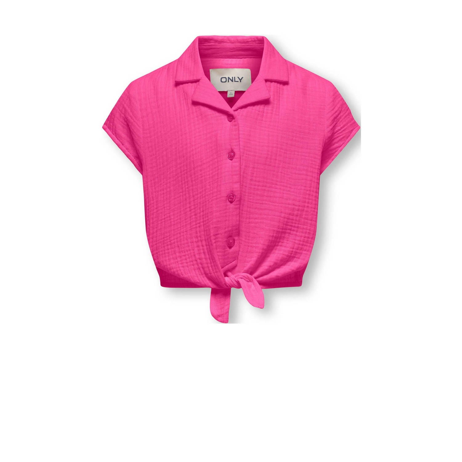 ONLY KIDS GIRL blouse KOGTHYRA fuchsia