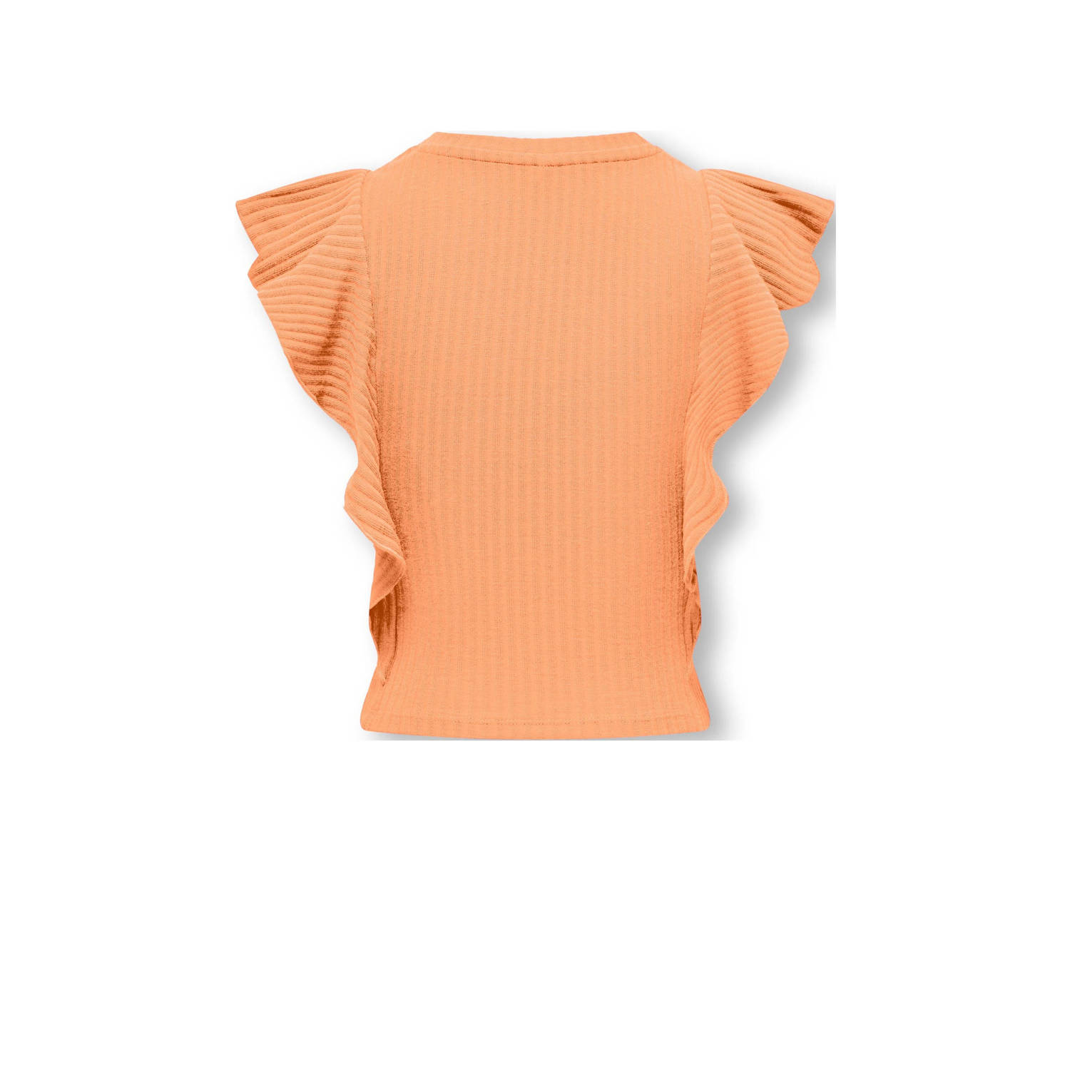 ONLY KIDS GIRL T-shirt KOGNELLA oranje