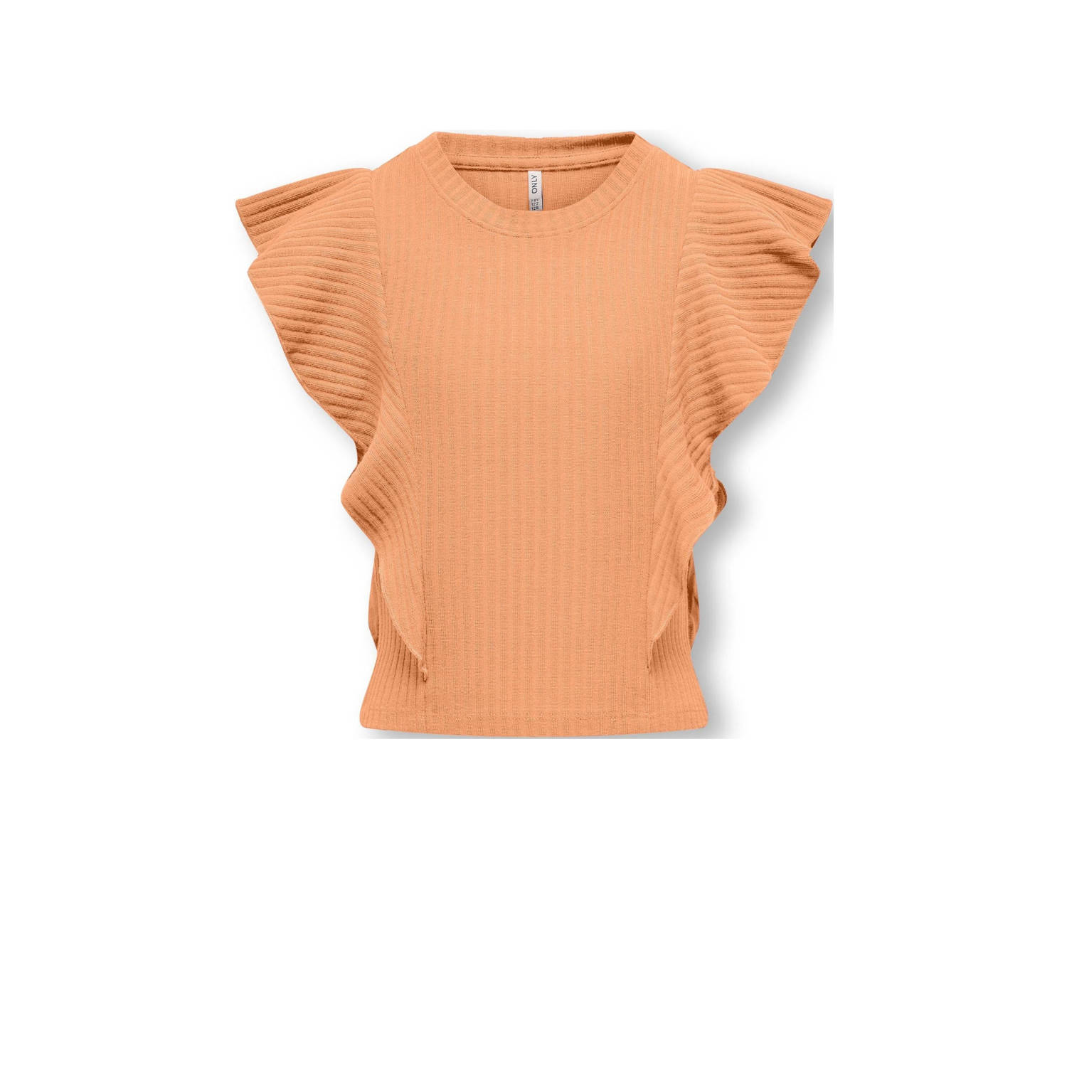 ONLY KIDS GIRL T-shirt KOGNELLA oranje