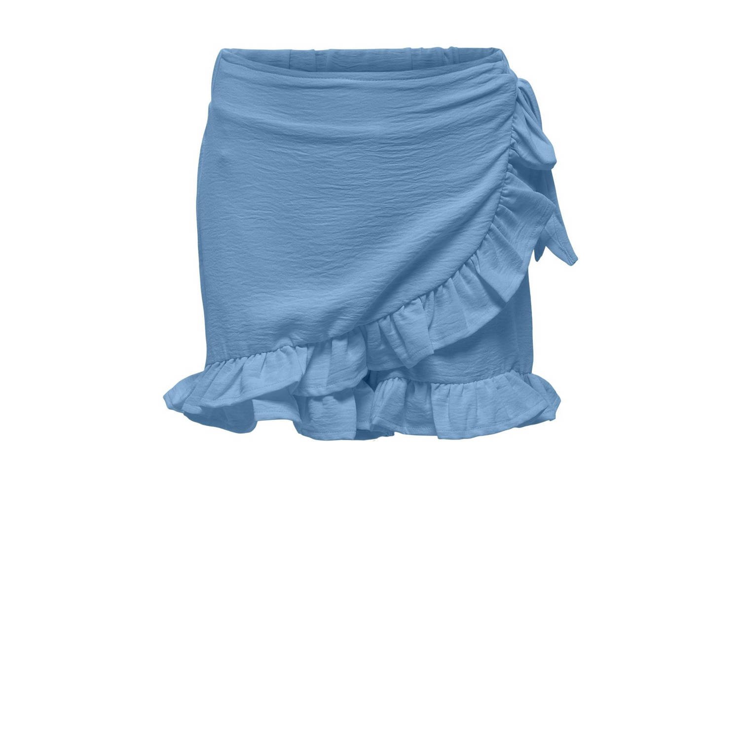 ONLY KIDS GIRL skort KOGMETTE helderblauw