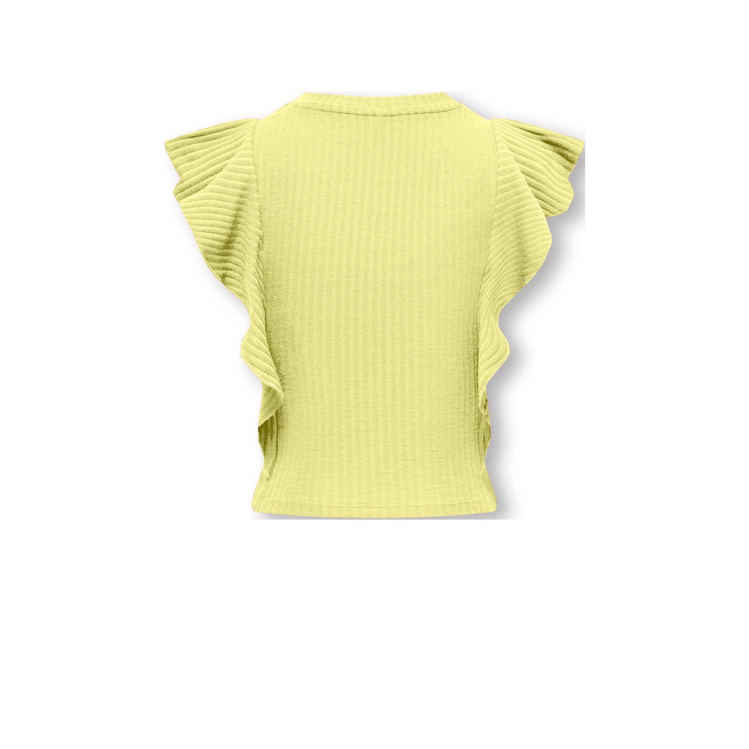 ONLY KIDS GIRL T-shirt KOGNELLA geel
