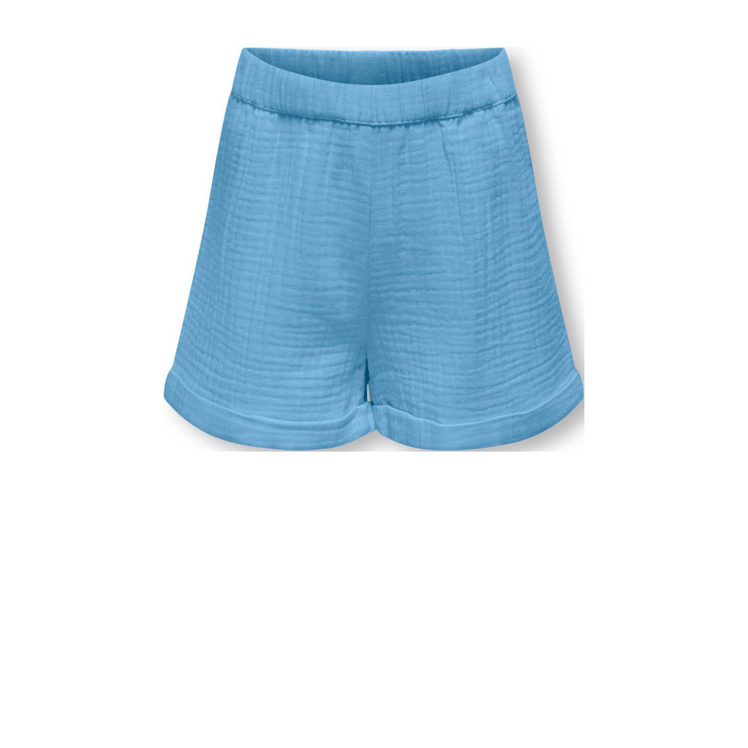 Only KIDS GIRL casual short KOGTHYRA helderblauw Korte broek Meisjes Katoen 122