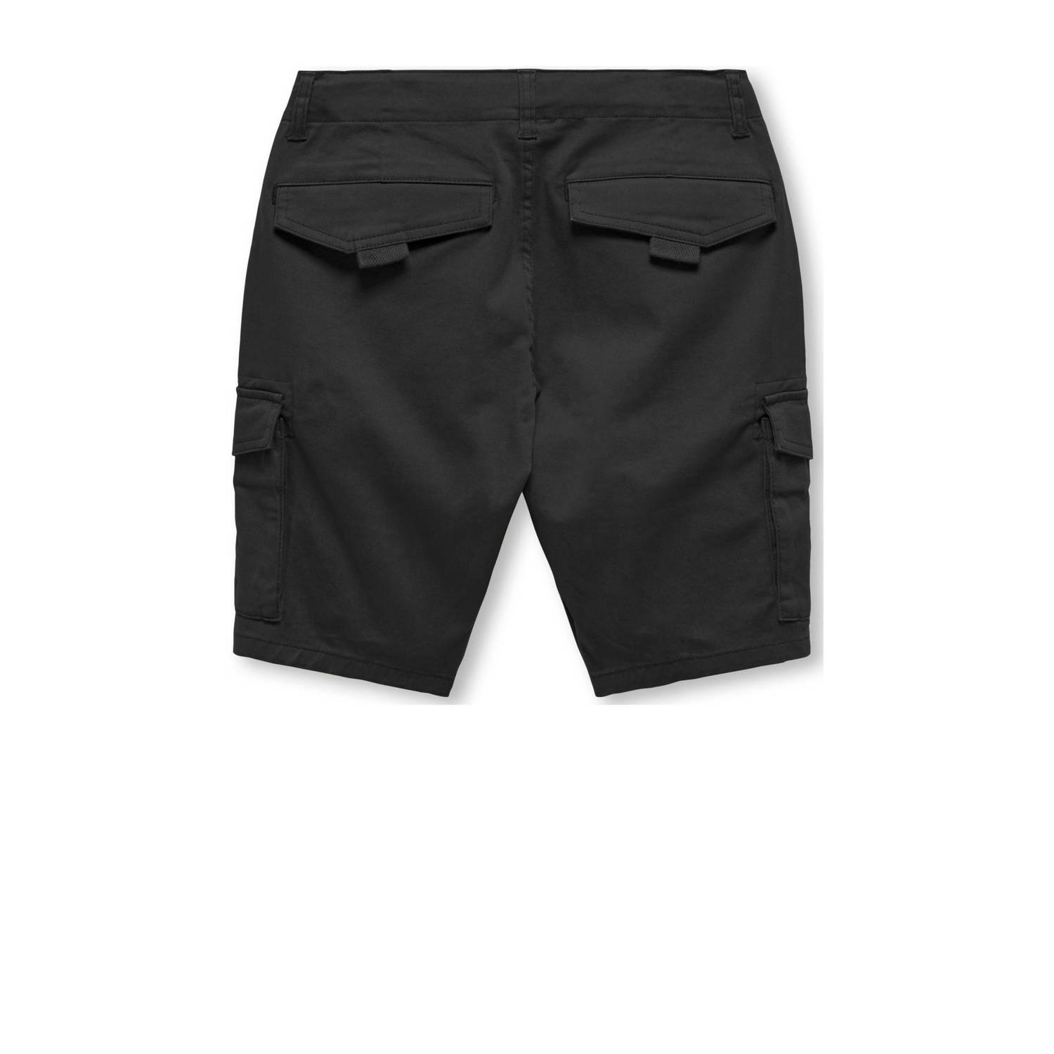 ONLY KIDS BOY cargo short KOBMAXWELL zwart