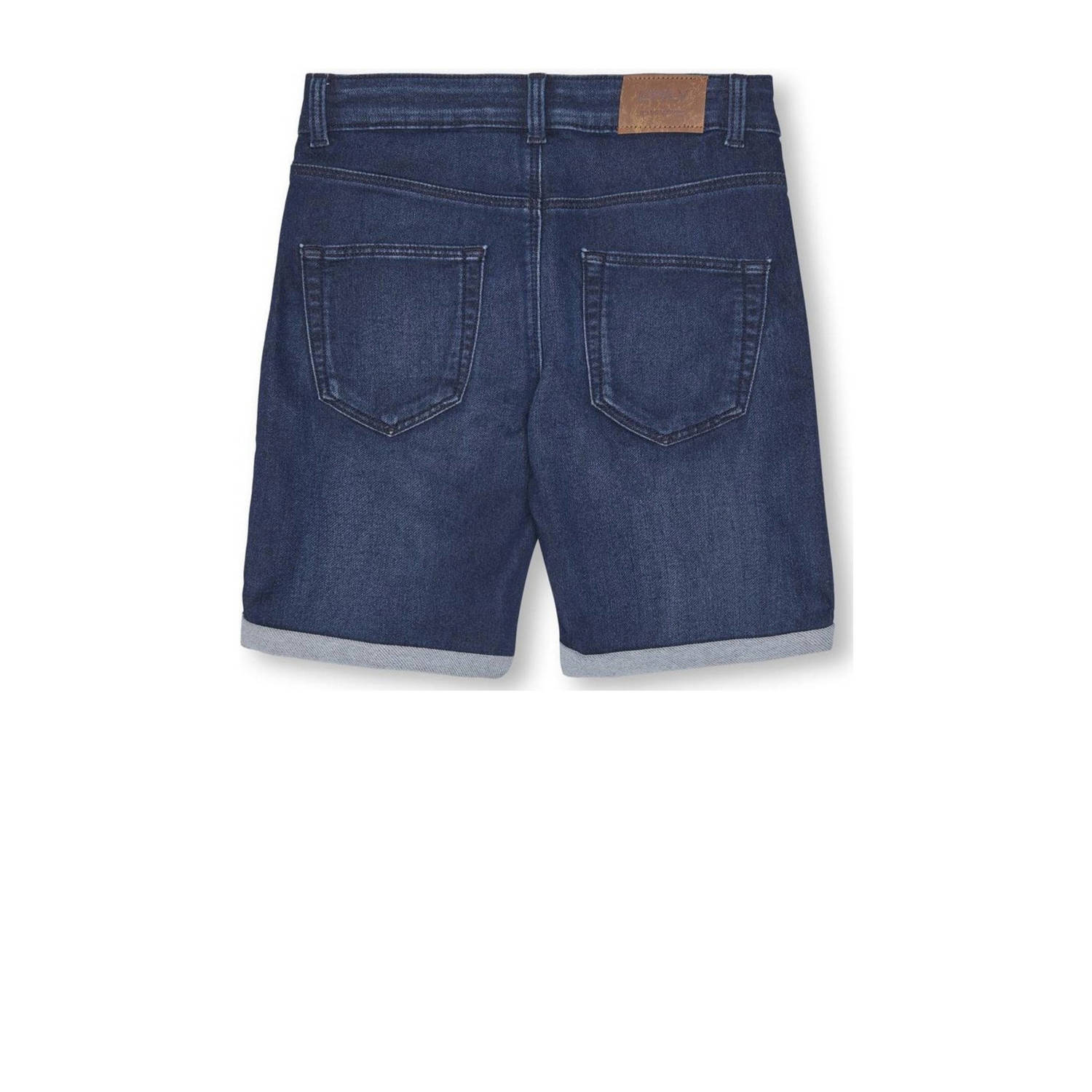 ONLY KIDS BOY skinny denim short KOBPLY dark blue denim