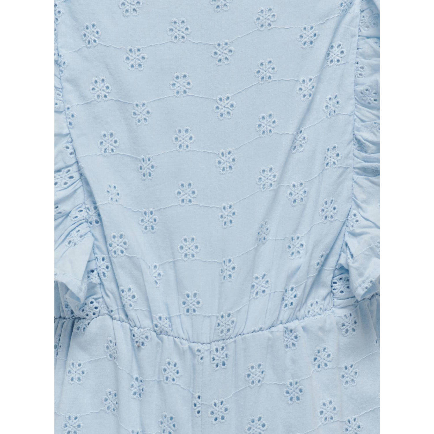 ONLY KIDS GIRL playsuit KOGELLY met all over print lichtblauw