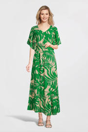 thumbnail: Geisha A-lijn jurk met all over print