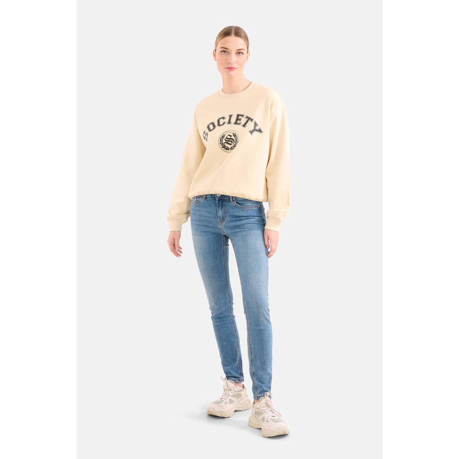 Shoeby skinny jeans medium blue denim