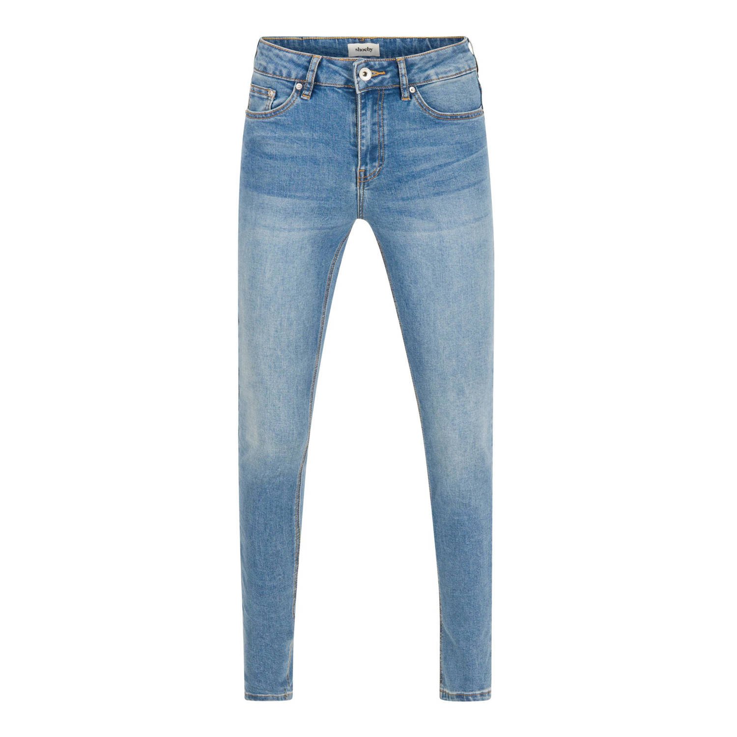 Shoeby skinny jeans medium blue denim