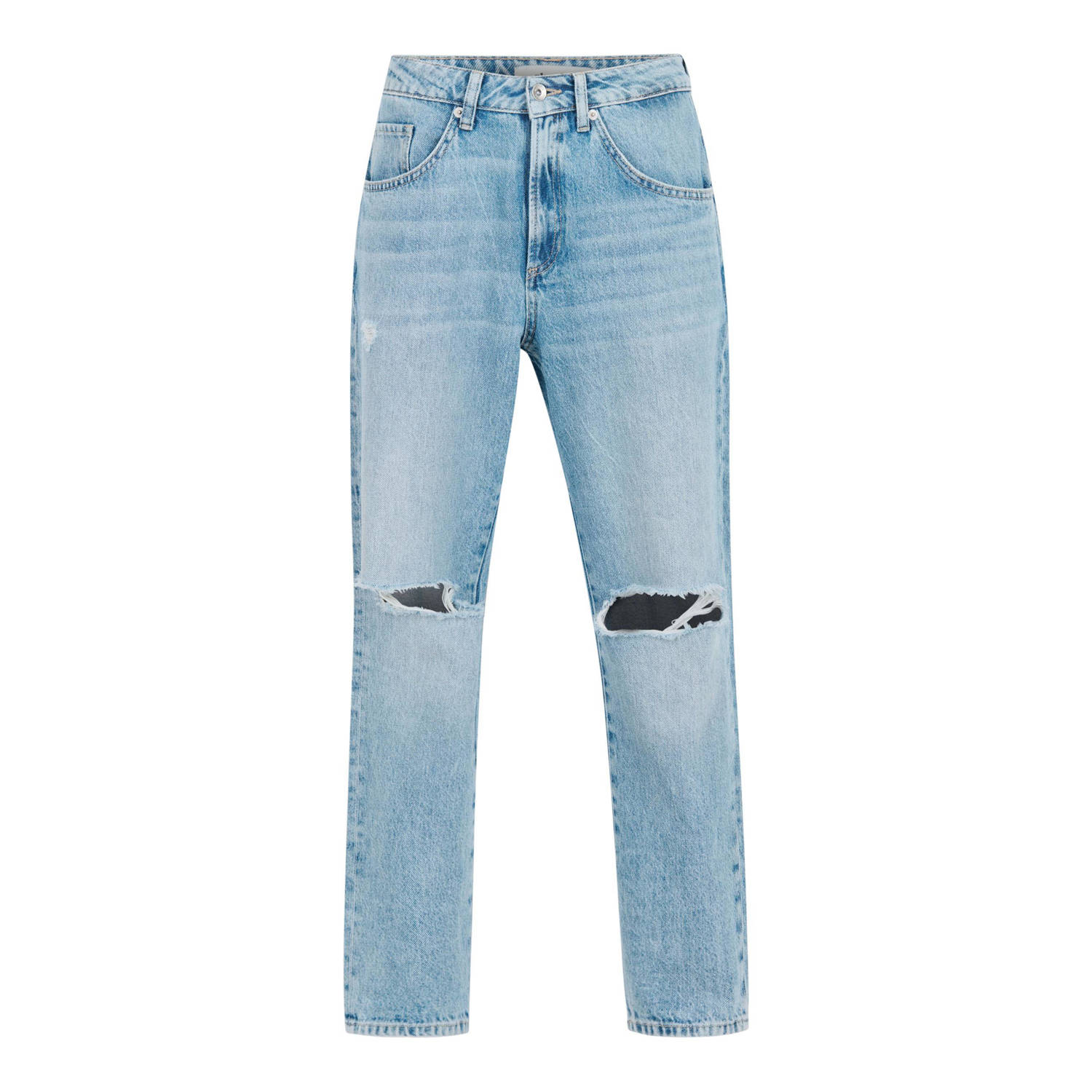 Shoeby straight jeans medium blue denim