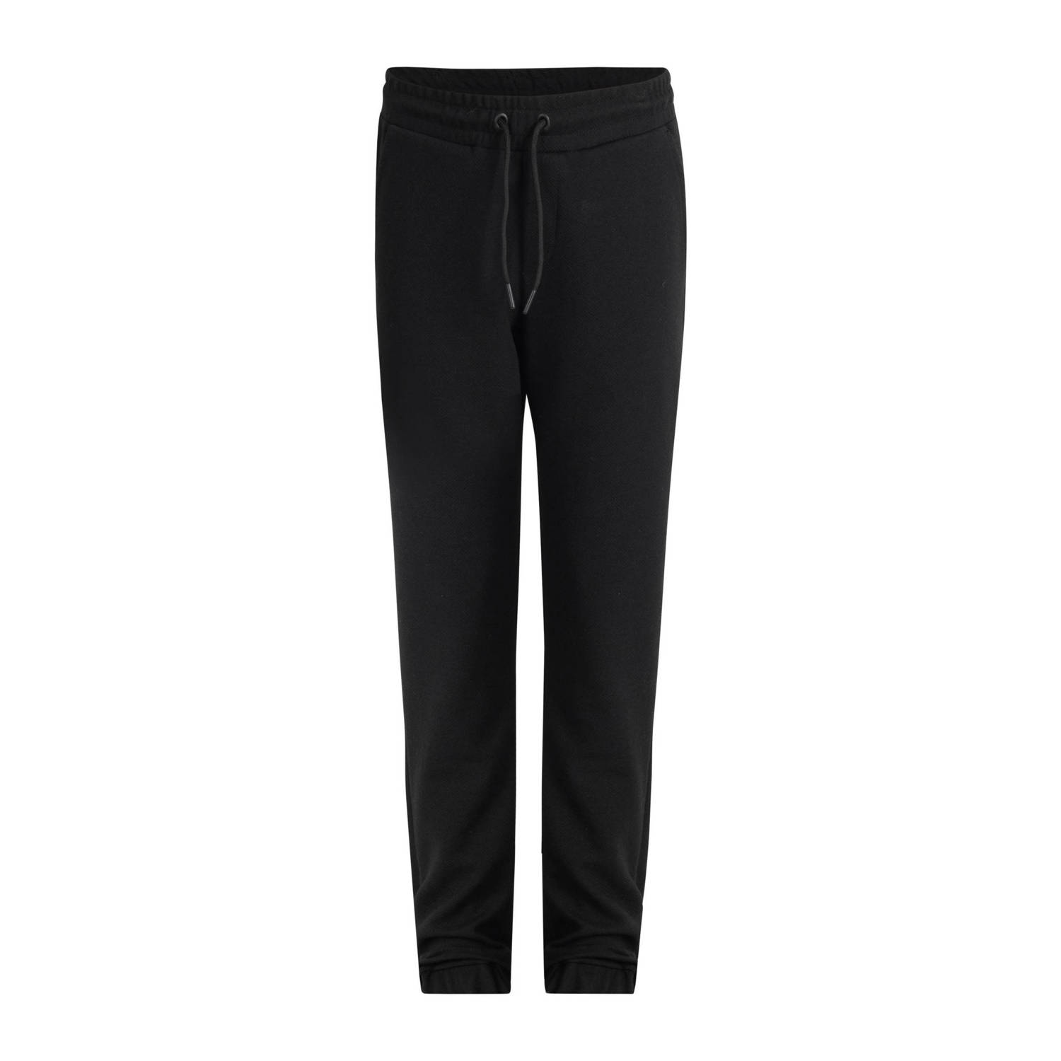 Shoeby regular fit joggingbroek zwart Jongens Sweat Effen 110 116