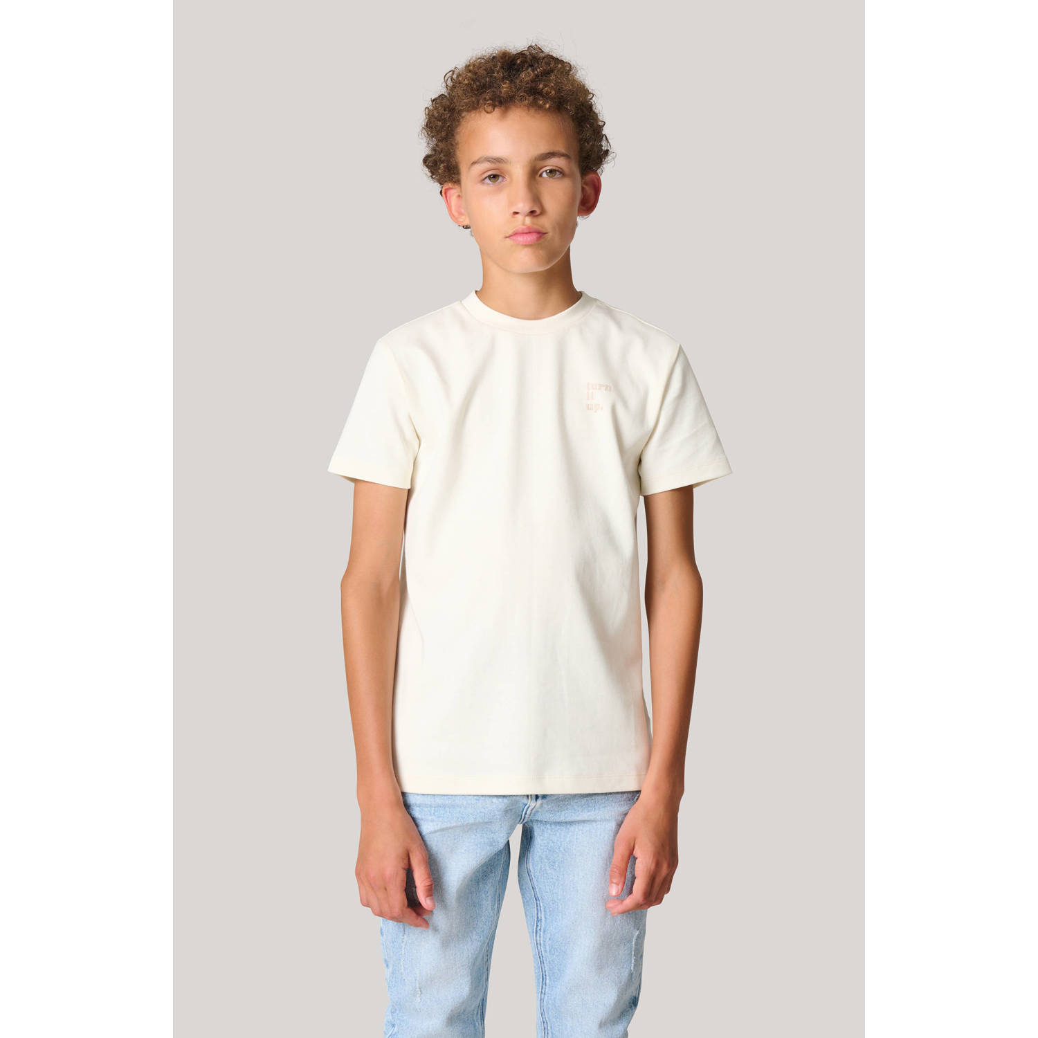 Shoeby T-shirt met printopdruk ecru