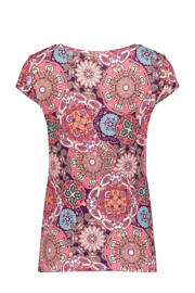 thumbnail:  dames Geisha T-shirt van viscose met korte mouwen en ronde hals