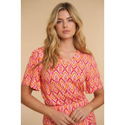 thumbnail: Geisha T-shirt met all over print