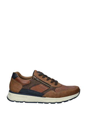 leren sneakers cognac