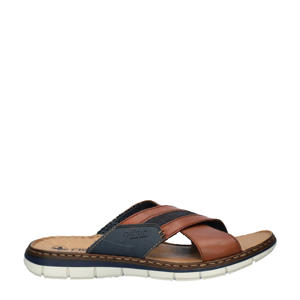 slippers cognac