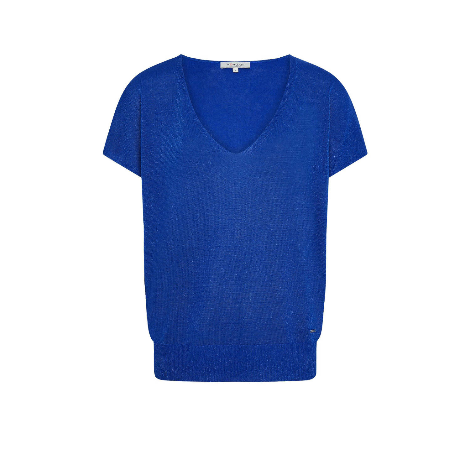 Morgan gebreide top blauw