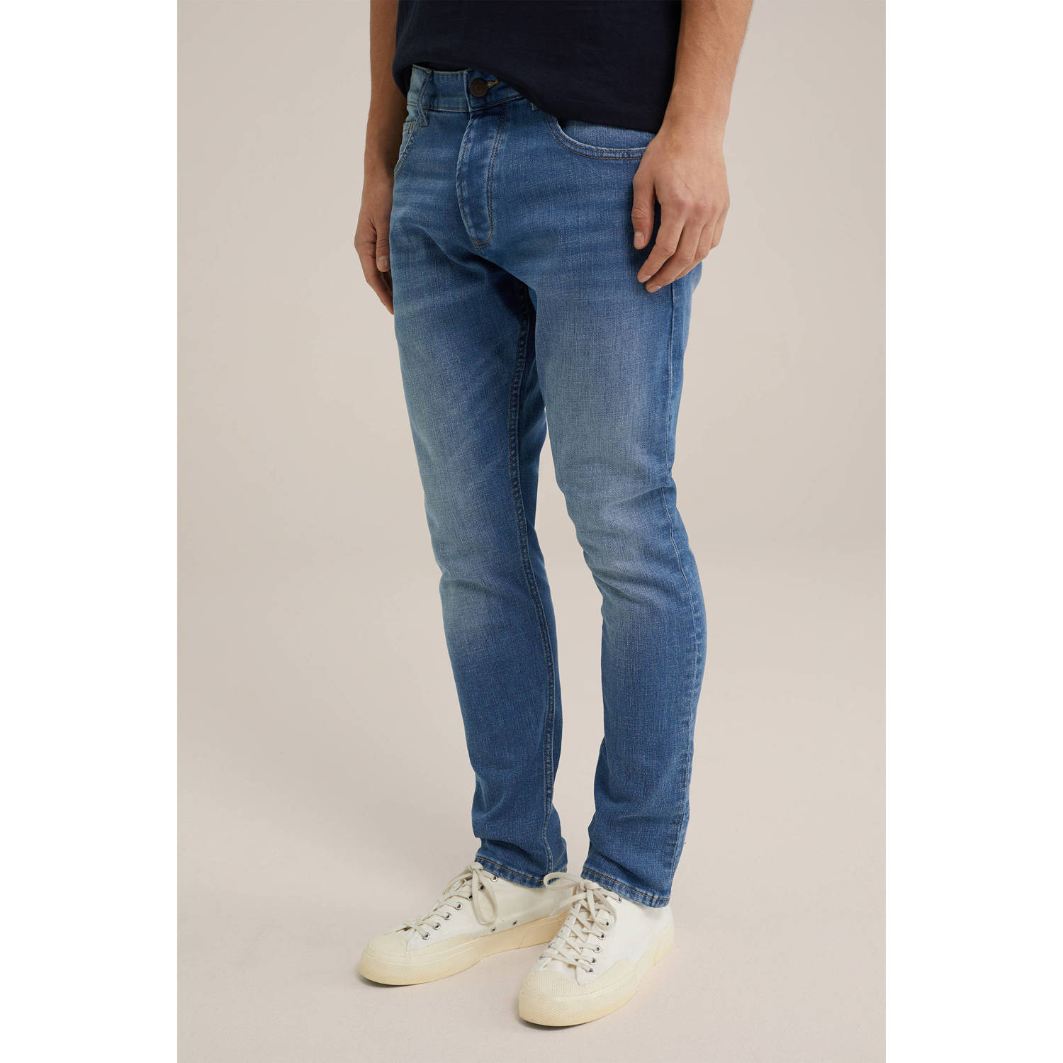 WE Fashion slim fit jeans used denim
