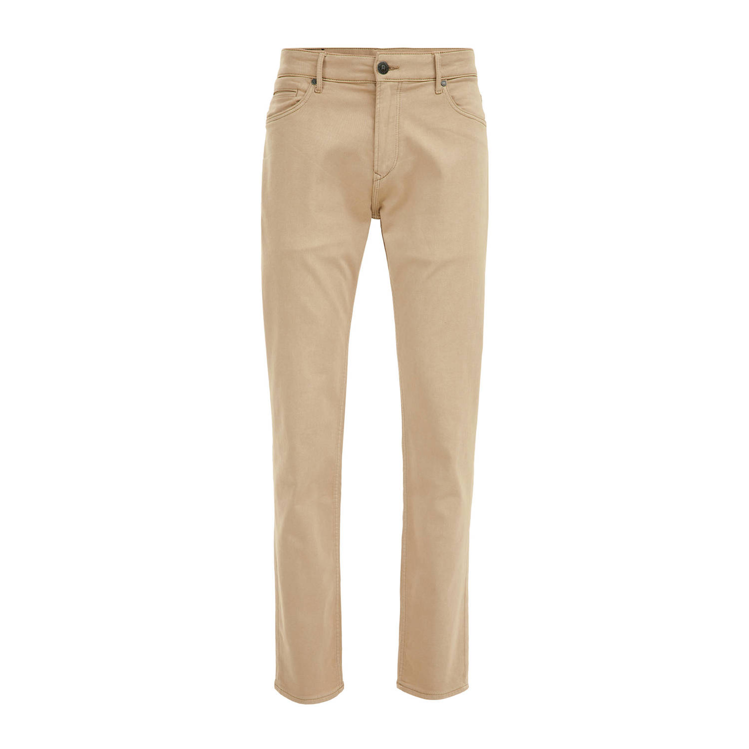 WE Fashion slim fit jeans beige