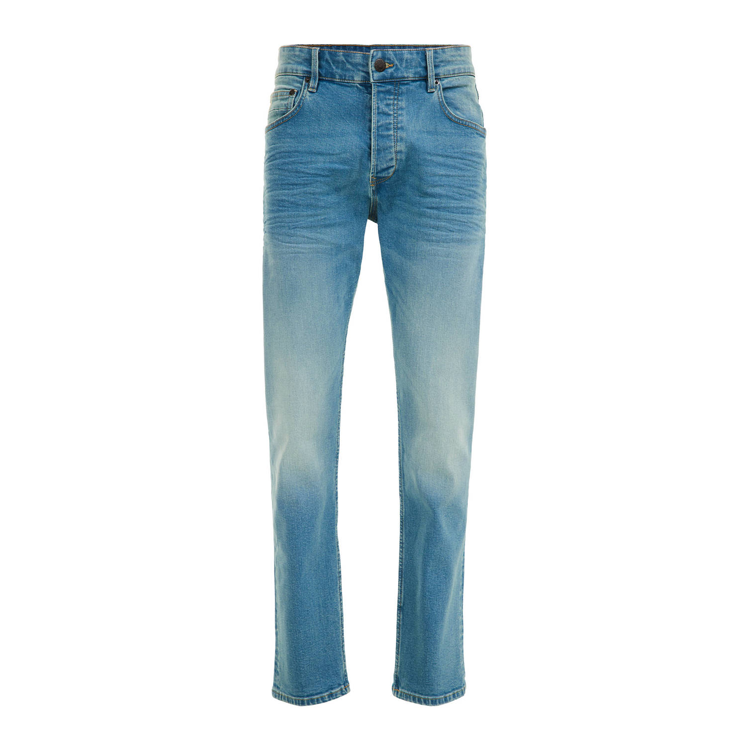 WE Fashion Blue Ridge slim fit jeans green cast denim