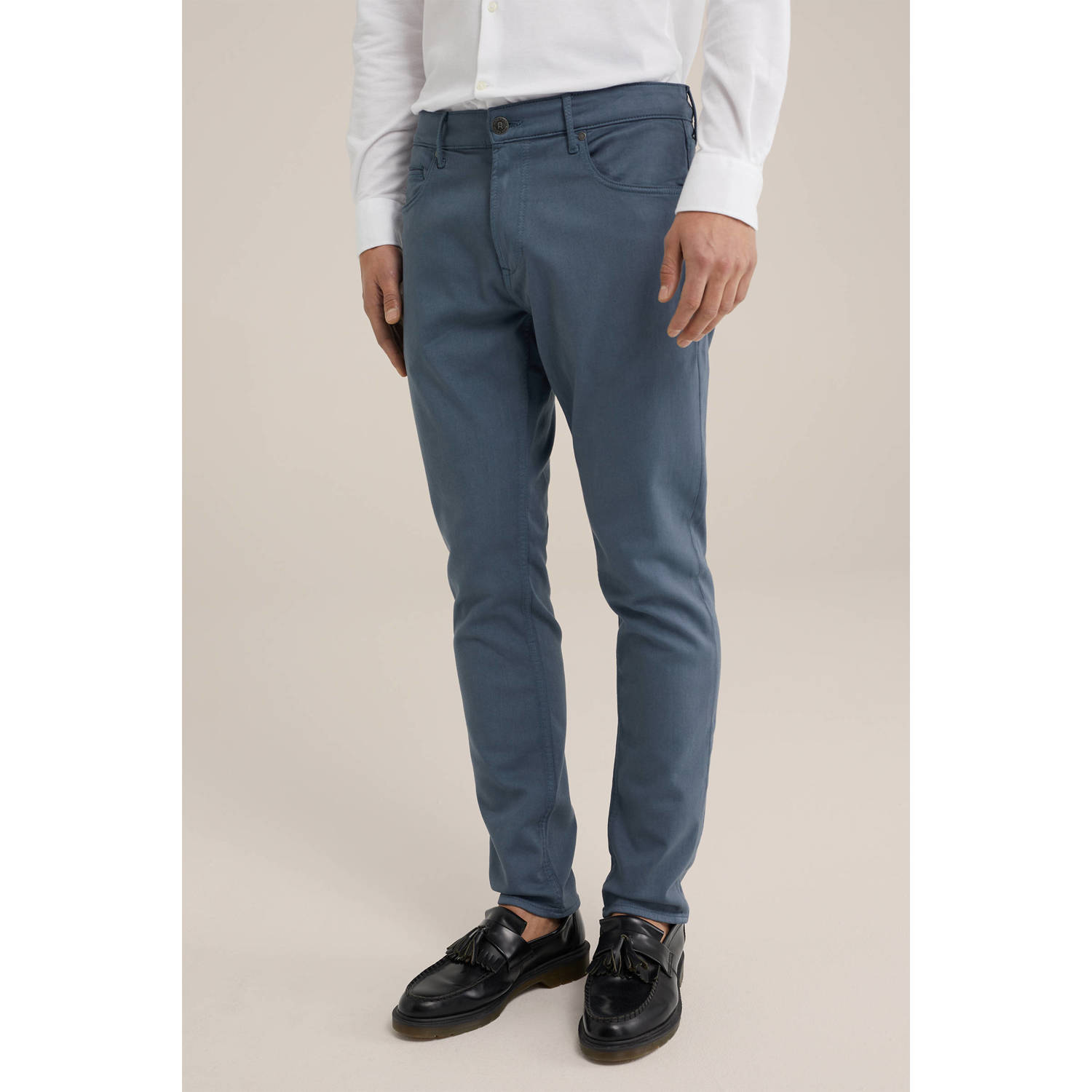 WE Fashion Blue Ridge slim fit jeans jog denim highway blue