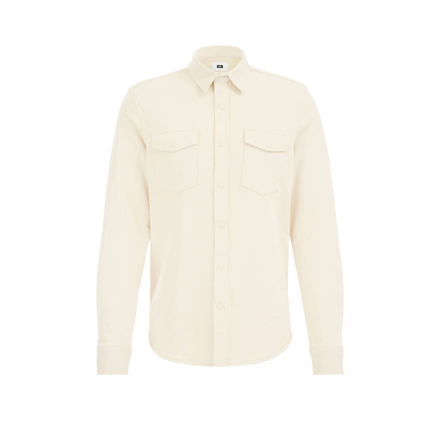 WE Fashion regular fit overshirt moonbeam