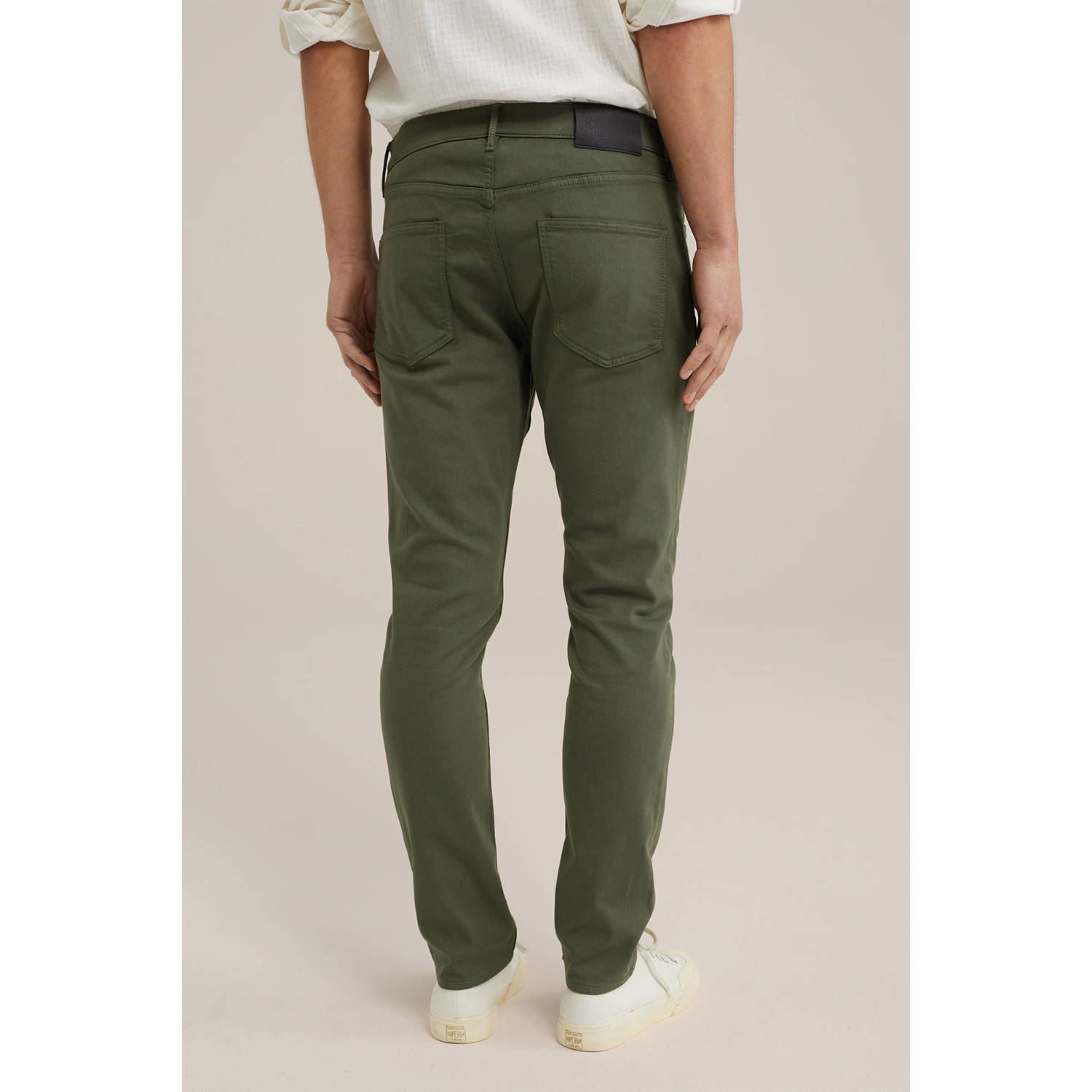 WE Fashion Blue Ridge slim fit jeans jog denim thyme