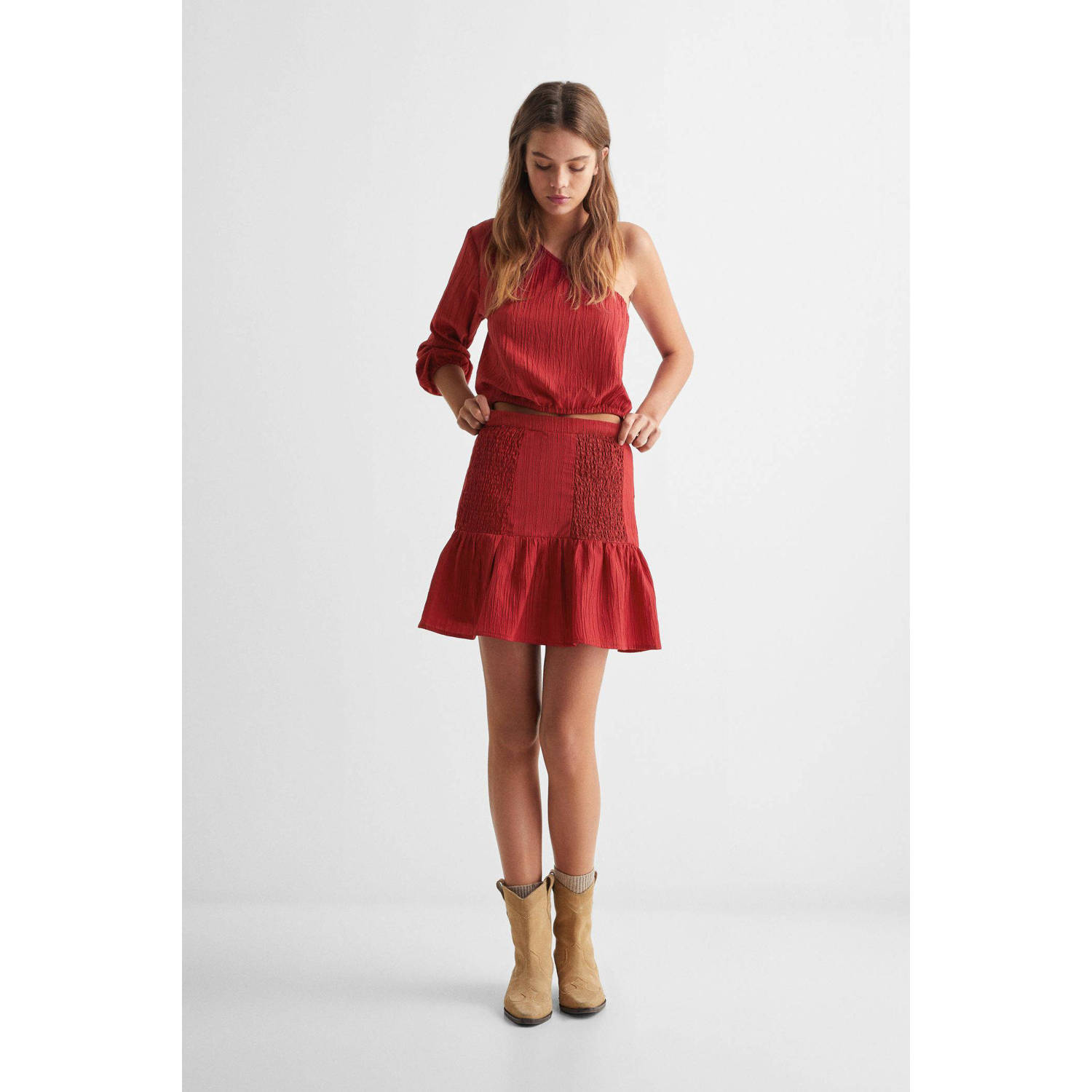 Mango Kids rok rood