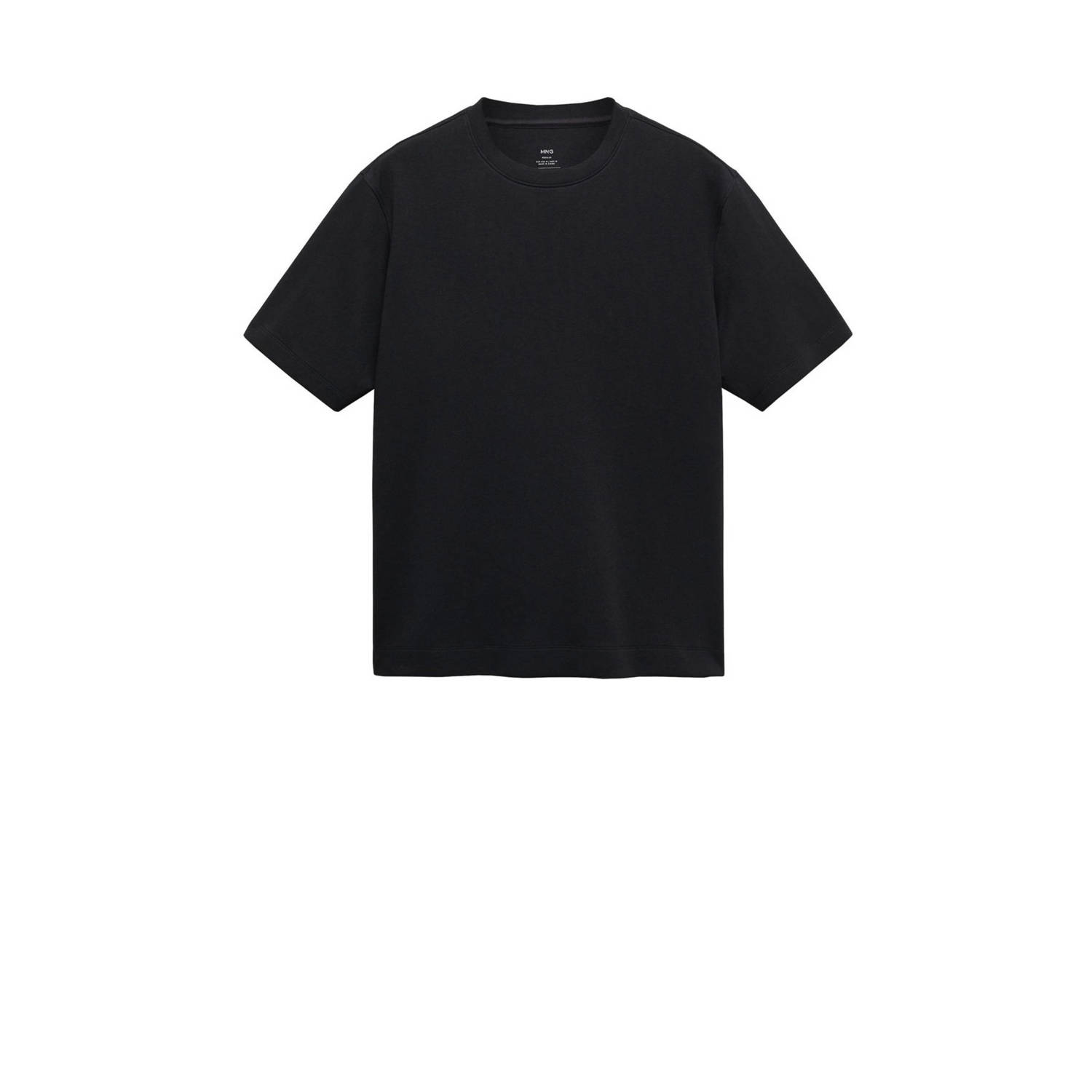 Mango Man T-shirt zwart