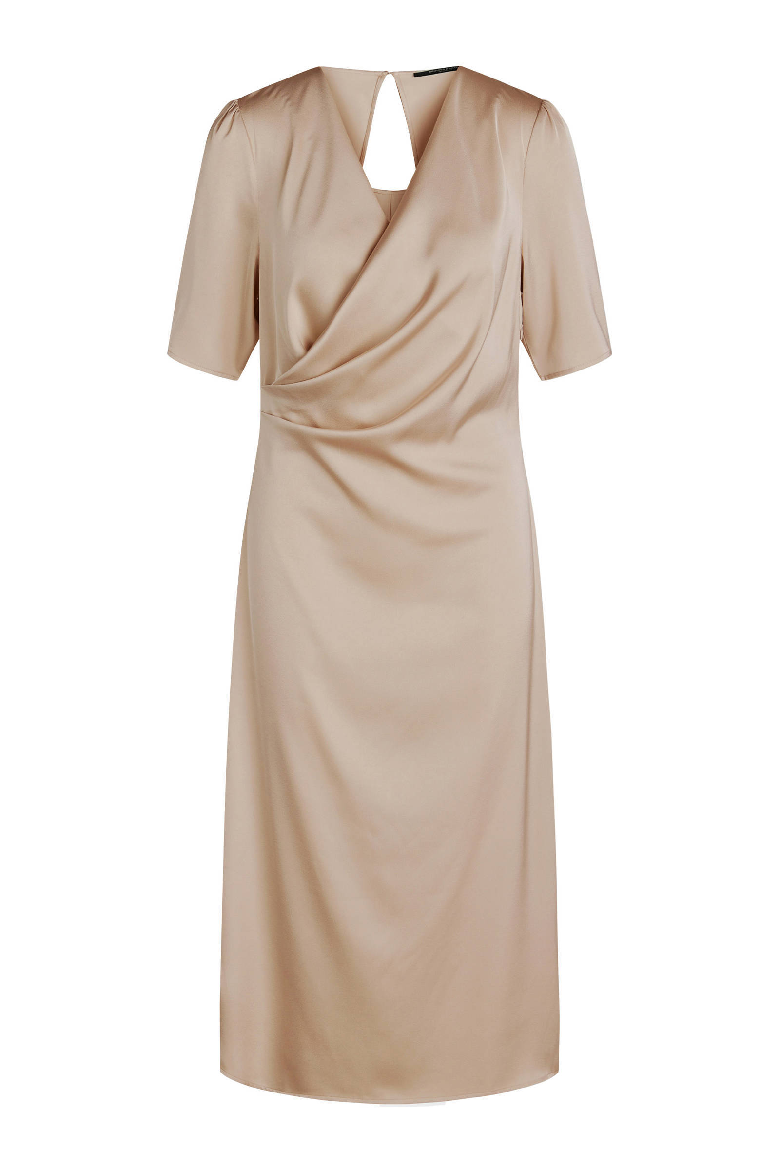 overslagjurk beige