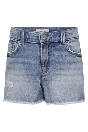 straight fit denim short KOGROBYN light blue denim