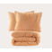 NOUS Living mousseline dekbedovertrek 2 persoons oranje (200x220 cm)
