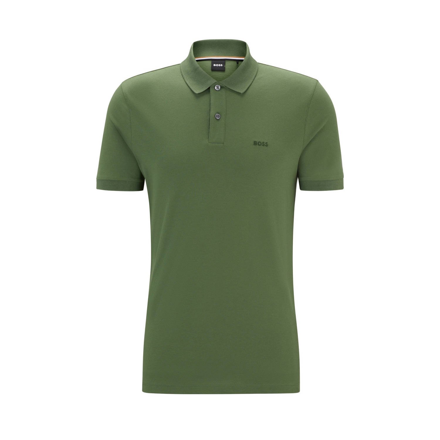 Hugo Boss Pallas Twee-Knoop Heren Polo Shirt Green Heren