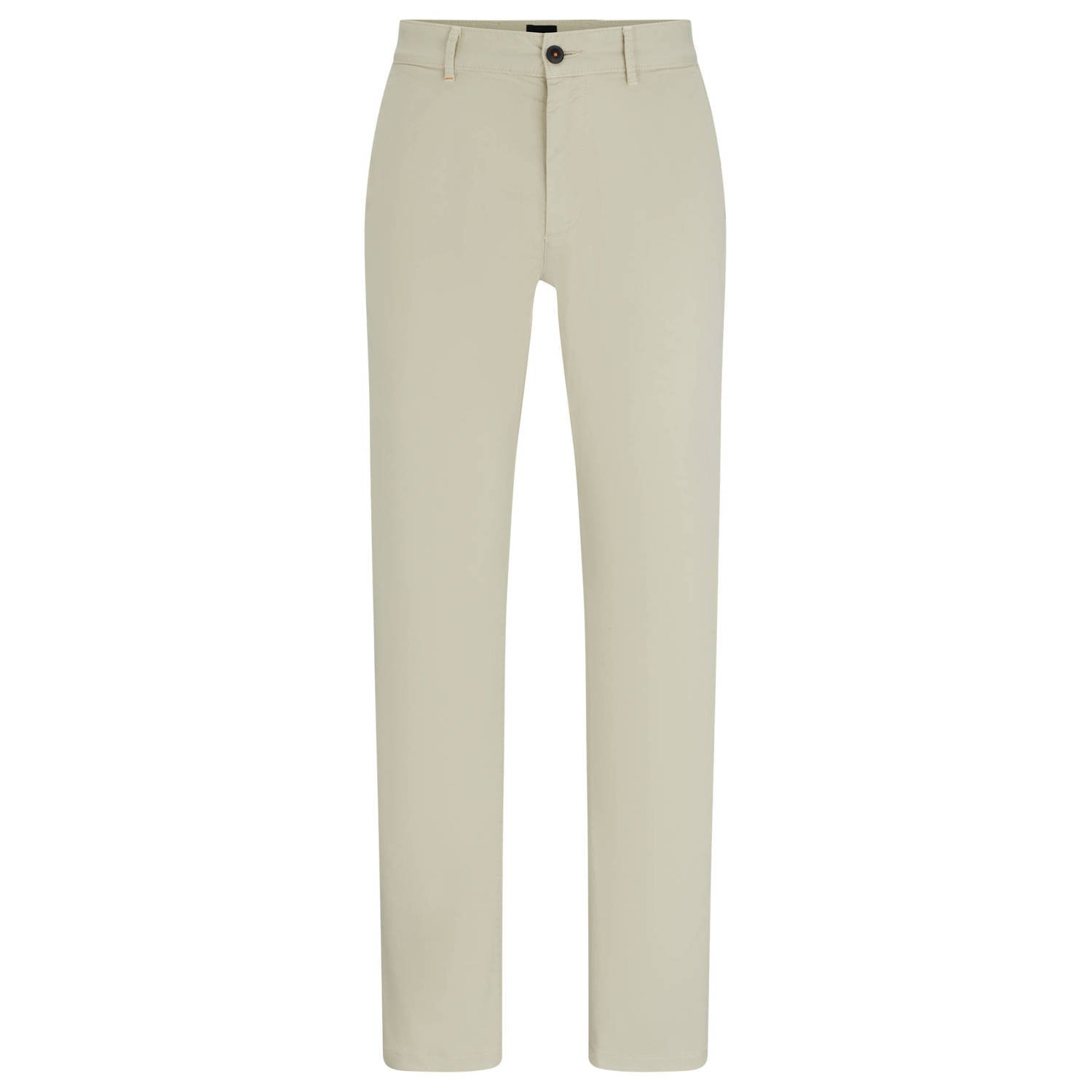 Hugo Boss Slim-Fit Chino Broek voor Heren Beige Heren
