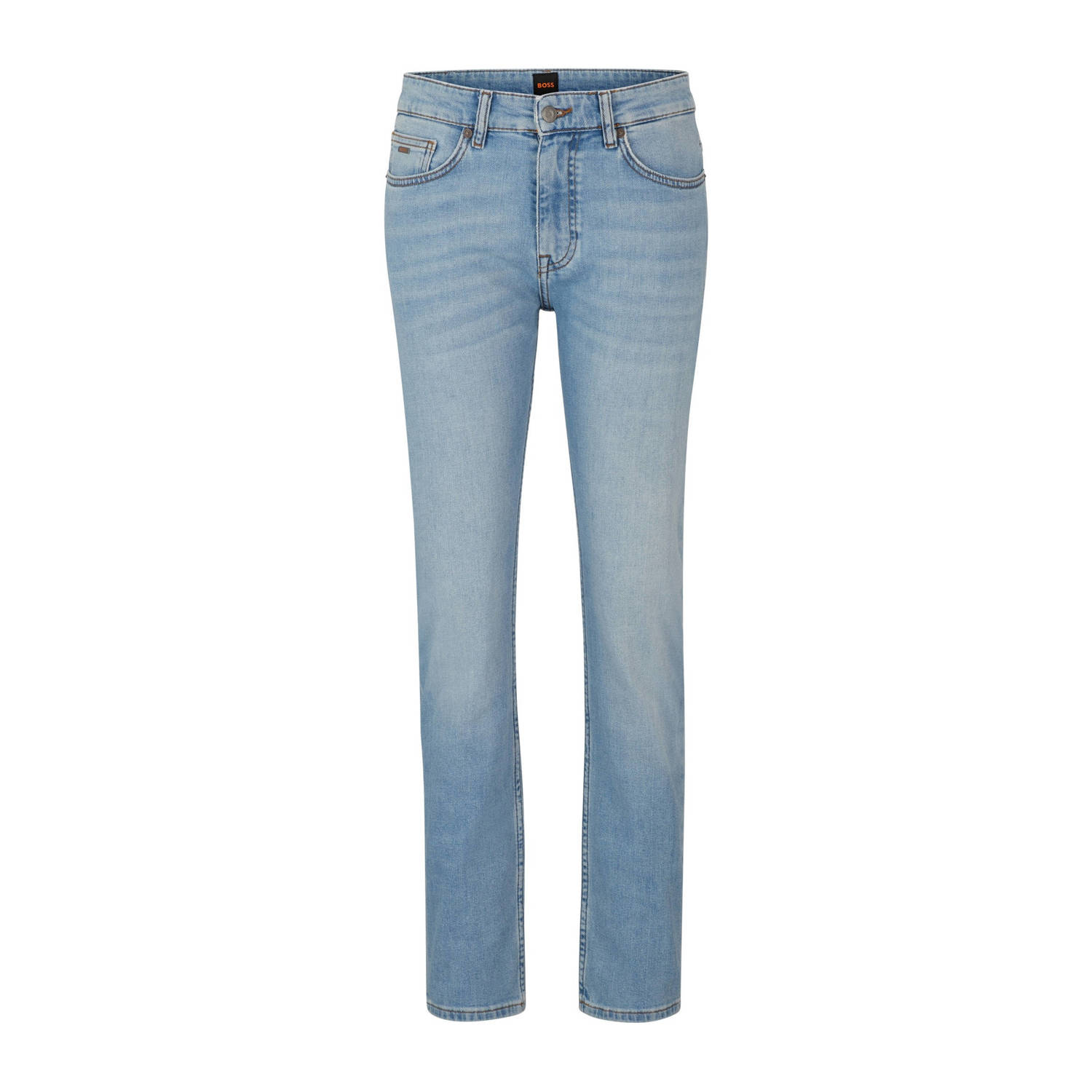 Boss Orange Slim fit jeans Delaware BC-C met lederen boss badge