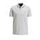 BOSS slim fit polo Paul met contrastbies Light/Pastel Grey