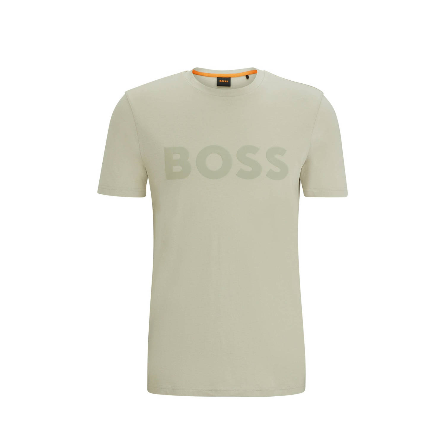 Hugo Boss Heren Polo T-shirts Thinking 1 Beige Heren
