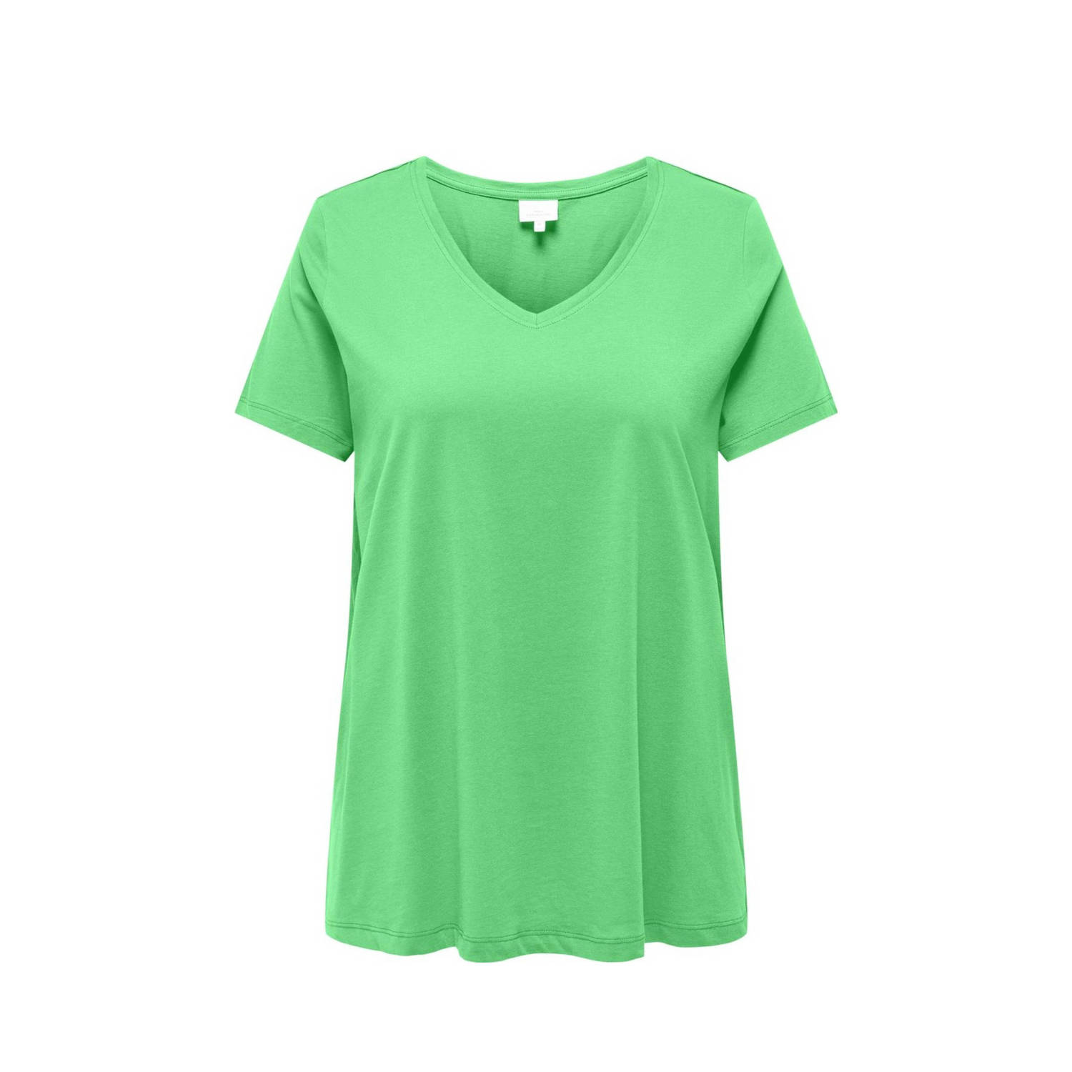 ONLY CARMAKOMA T-shirt groen