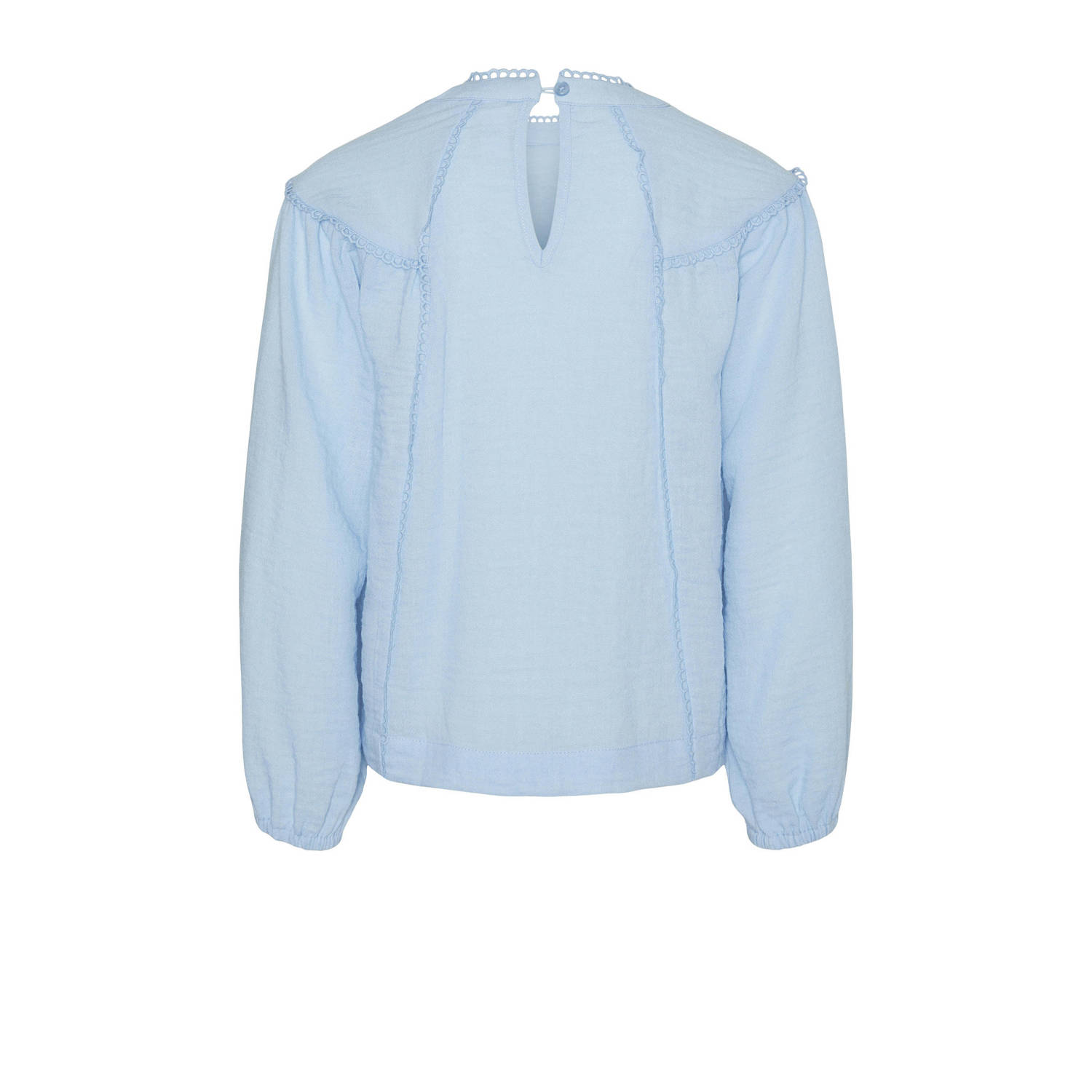 VERO MODA GIRL top VMCHRIS lichtblauw