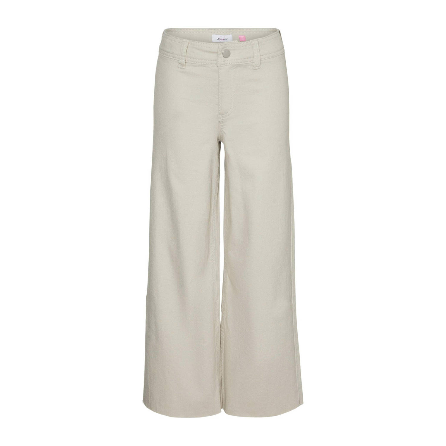 VERO MODA GIRL wide leg jeans VMVIOLA silver lining