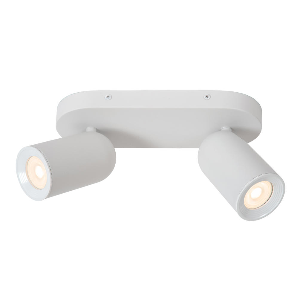 Lucide PUNCH - Plafondspot - 2xGU10 - Wit